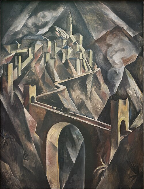 Bergstadt, 1915, Paul Adolf Seehaus