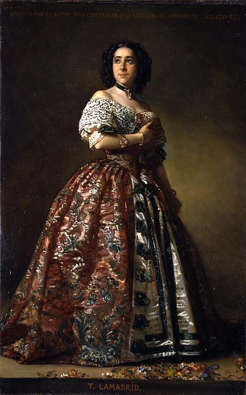 Teodora Lamadrid, 1852, Federico de Madrazo y Kuntz