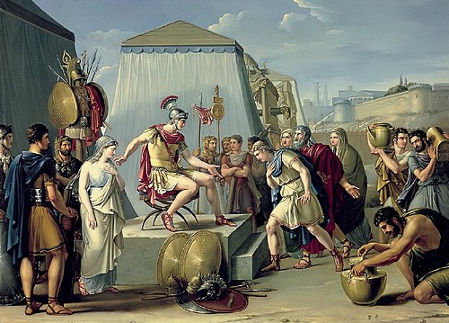 La continencia de Escipión, 1831, Federico de Madrazo