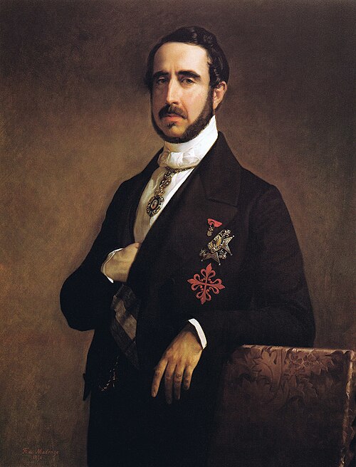 Mariano Roca de Togores, primer marqués de Molíns, 1850, Federico de Madrazo y Kuntz