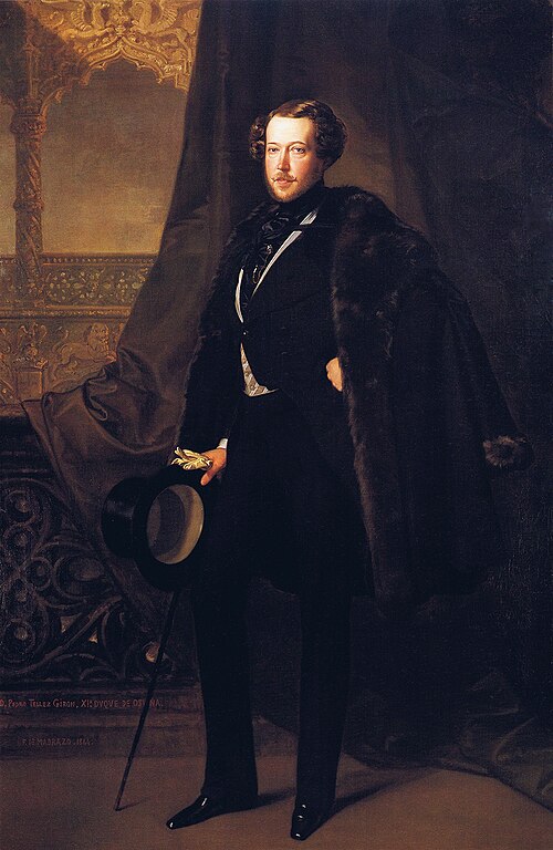 Pedro de Alcántara Téllez-Girón, XI duque de Osuna, 1844, Federico de Madrazo y Kuntz