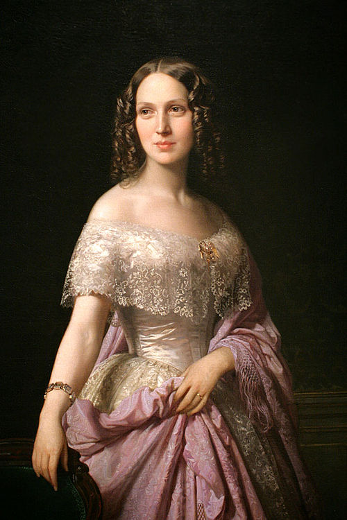 Elizabeth Wethered Barringer, 1852, Federico de Madrazo y Kuntz