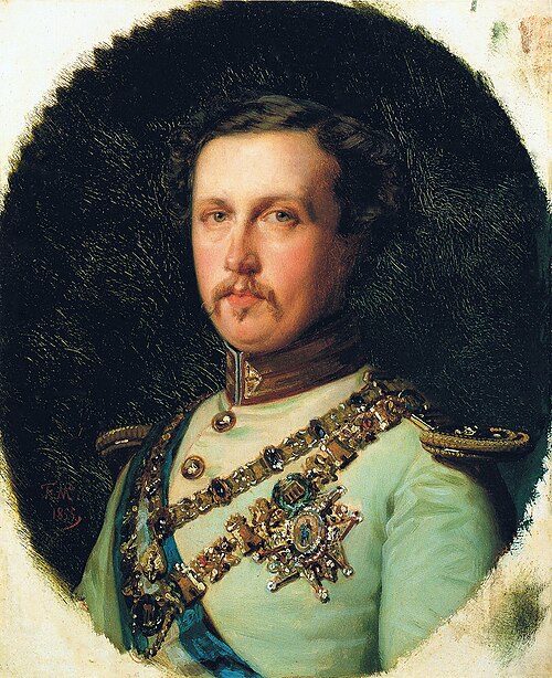El rey Francisco de Asís, 1855, Federico de Madrazo y Kuntz