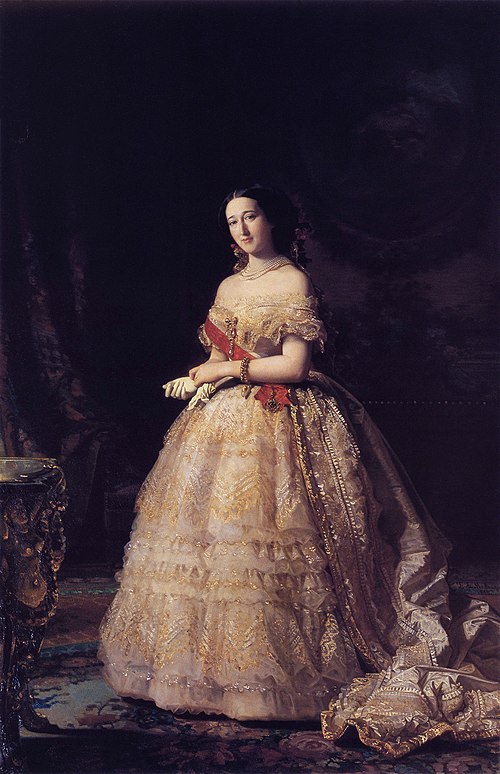 Francisca de Sales Portocarrero y Palafox, duquesa de Alba, 1855, Federico de Madrazo y Kuntz