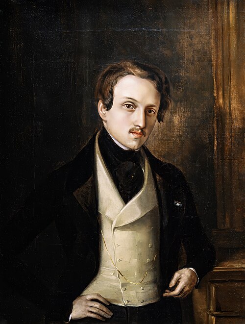 Autoportrait de Federico de Madrazo y Kunz, 1837, Federico de Madrazo
