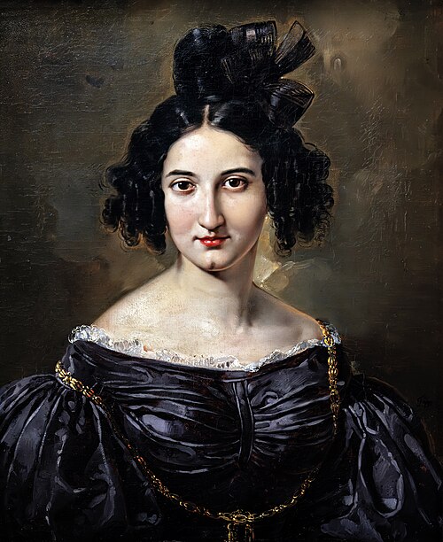 Portrait de femme, , Federico de Madrazo