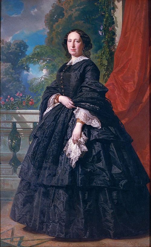 Portrait of Carlota Quintana Badia, 1869, Federico de Madrazo y Kuntz