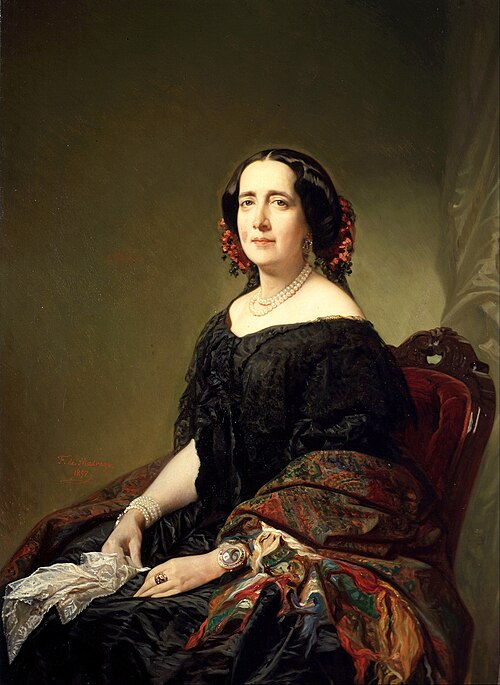 Gertrudis Goméz de Avellaneda, 1857, Federico de Madrazo