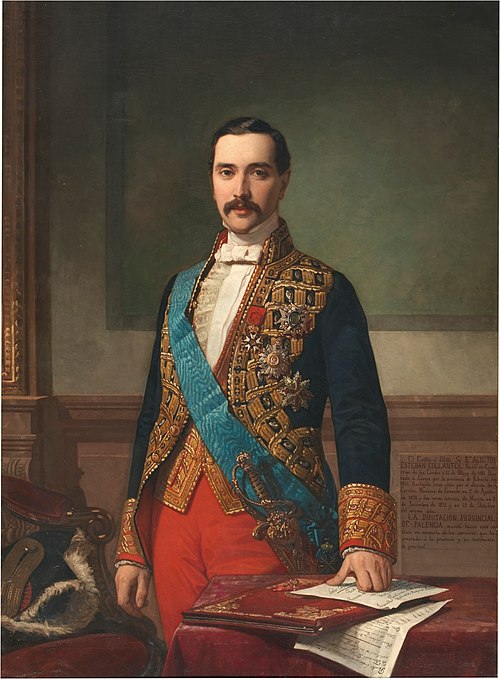 Agustín Esteban Collantes, 1855, Federico de Madrazo y Kuntz