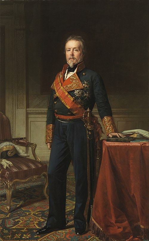 El general Evaristo Fernández San Miguel I duque de San Miguel, 1854, Federico de Madrazo y Kuntz