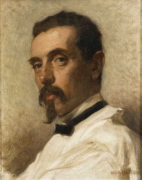 El pintor Vicente Poleró, 1873, Federico de Madrazo y Kuntz