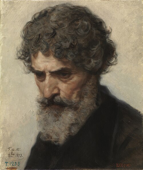 El pintor y grabador Perugino Sensi, 1873, Federico de Madrazo y Kuntz