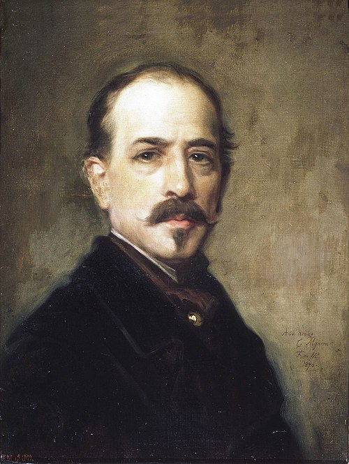 El pintor Cosme Algarra, 1870, Federico de Madrazo y Kuntz