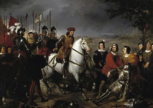 Gonzalo Fernández de Córdoba at the Battle of Cerignola, 1835, Federico de Madrazo y Kuntz