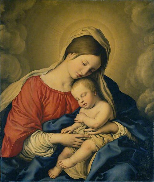 The Virgin and Child, 1645, Giovanni Battista Salvi