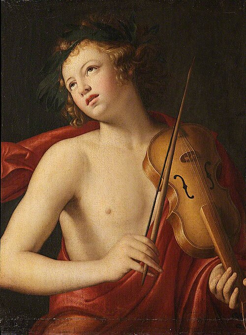 Orpheus Playing a Viol, 1650, Giovanni Battista Salvi