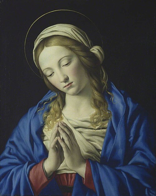 Virgin in Prayer, 1660, Giovanni Battista Salvi