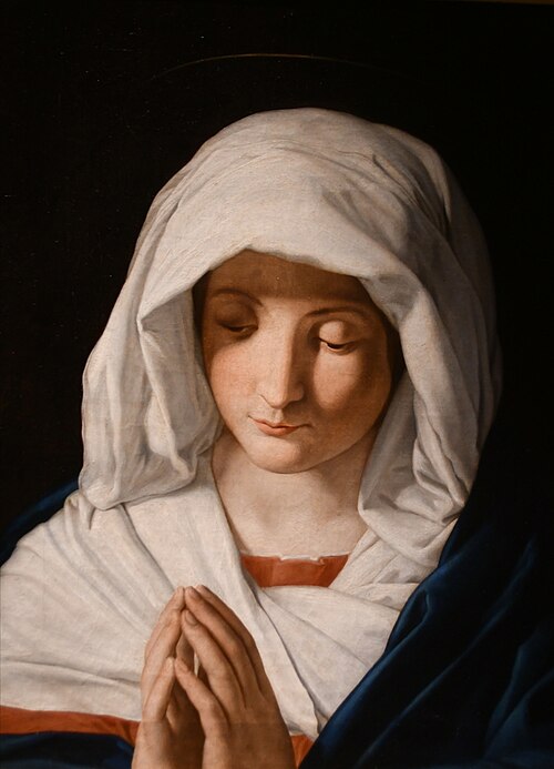 Madone en prière, 1700, Giovanni Battista Salvi