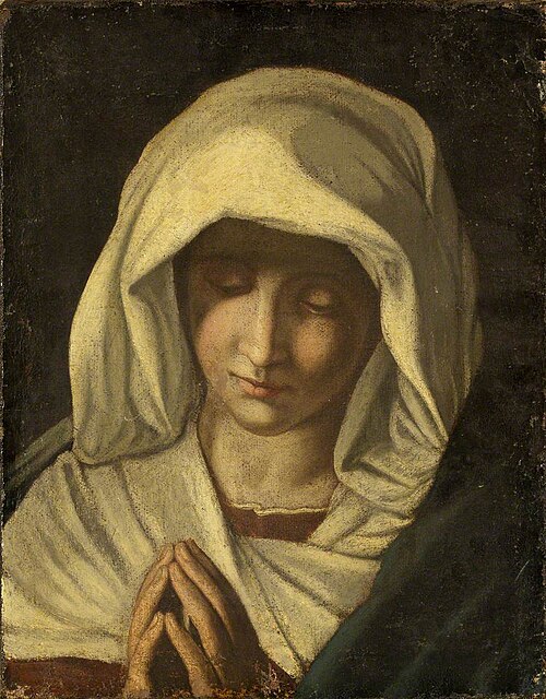 The Virgin in Prayer, 1800, Giovanni Battista Salvi