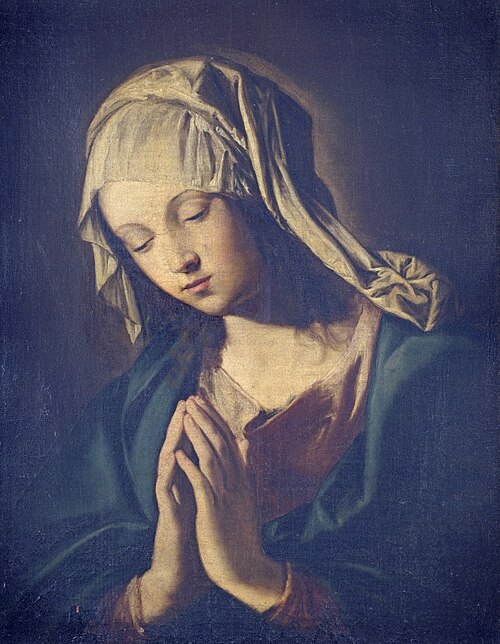 Madonna at Prayer, , Giovanni Battista Salvi