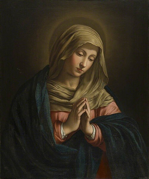 The Virgin at Prayer, , Giovanni Battista Salvi