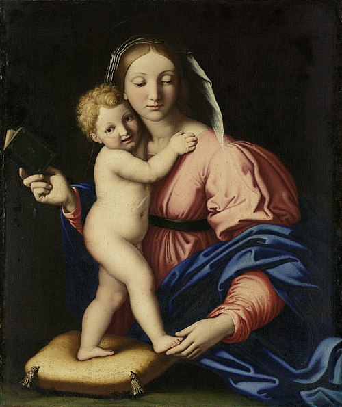 Virgin and Child, 1650, Giovanni Battista Salvi da Sas
