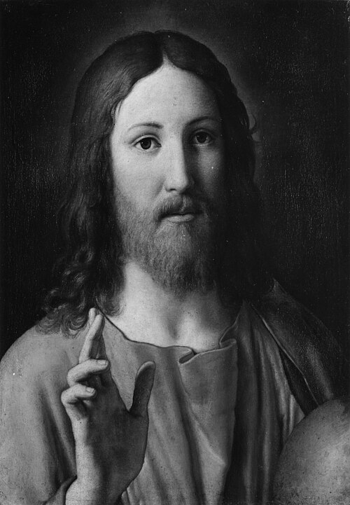 Salvator Mundi, 1650, Giovanni Battista Salvi da Sas