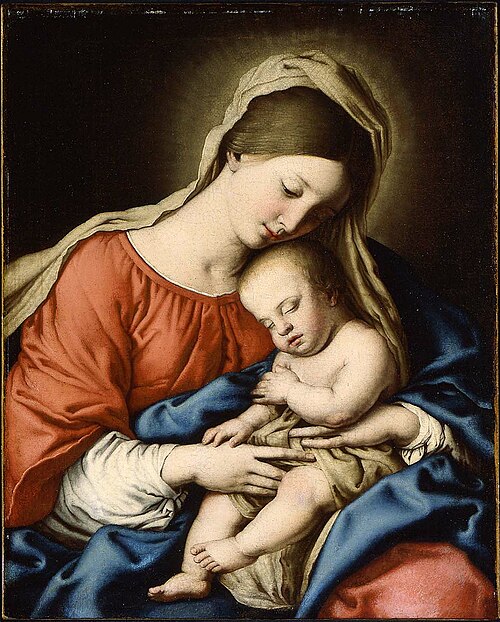 Virgin and Child, , Giovanni Battista Salvi da Sas