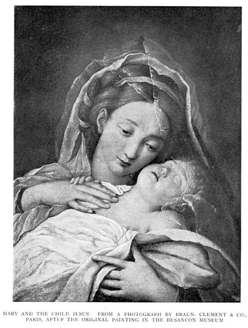 Maria and Child, 1680, Giovanni Battista Salvi da Sas