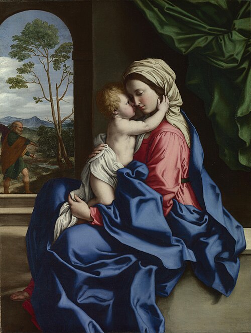 The Virgin and Child Embracing, 1672, Giovanni Battista Salvi da Sas