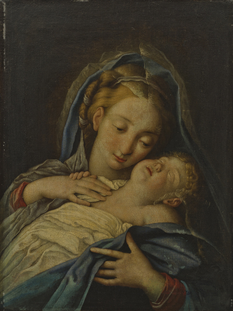 Madonna and Child, 1650, Giovanni Battista Salvi da Sas