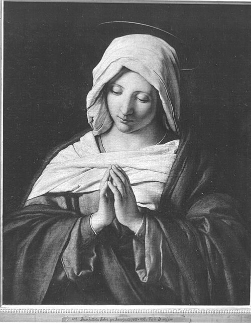 Betende Maria, 1647, Giovanni Battista Salvi da Sas