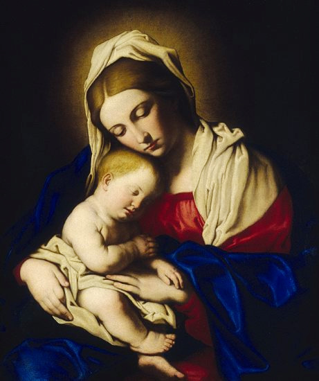Vierge à l'enfant, 1640, Giovanni Battista Salvi