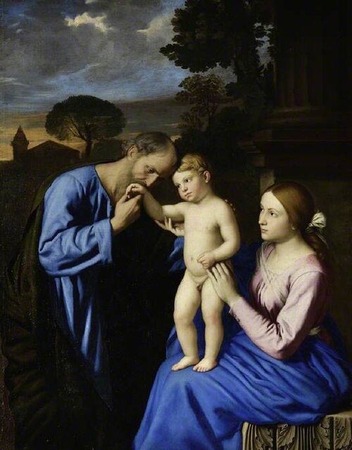 The Holy Family, , Giovanni Battista Salvi da Sas