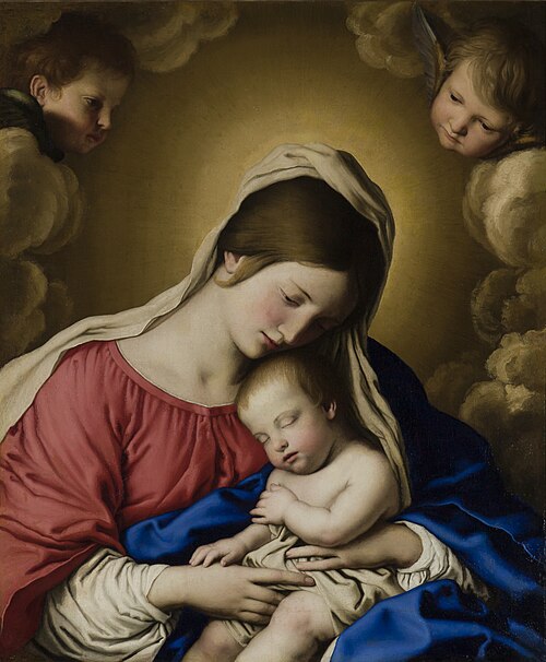 Madonna and Child, , Giovanni Battista Salvi da Sas