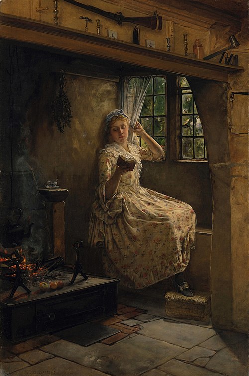 A Cosey Corner, 1884, Francis Davis Millet