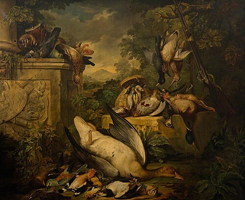Still Life with Dead Birds, , Jan Weenix