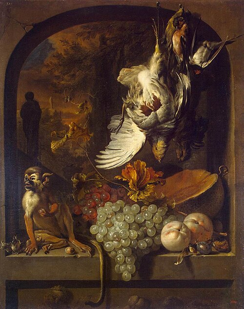 Still Life, 1650, Jan Weenix