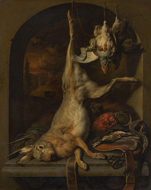 Dead Hare, 1689, Jan Weenix