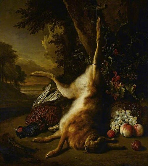 Dead game and fruit, 1706, Jan Weenix