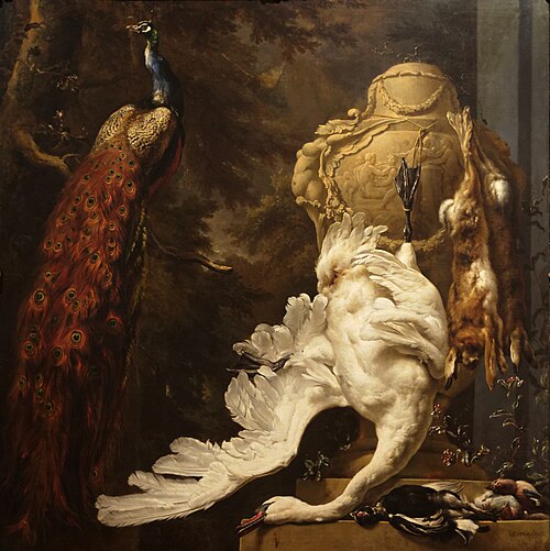Hunting Trophies, 1700, Jan Weenix