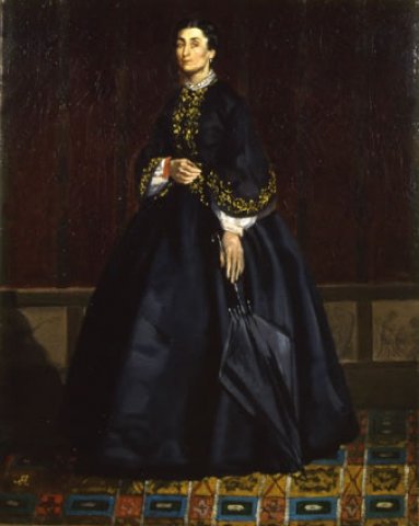 Portrait de femme, 1860, Giuseppe Abbati
