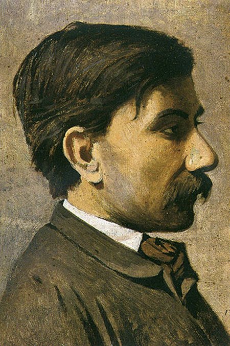Portrait of a man, 1867, Giuseppe Abbati