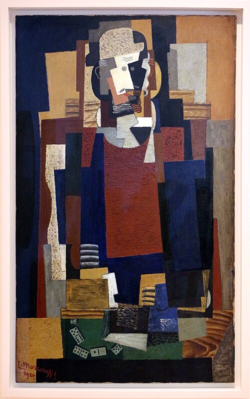 L'habitué, 1920, Louis Marcoussis