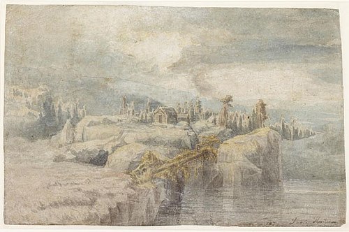 Paysage, , Lars Hertervig