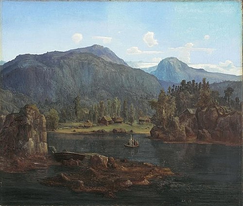 Fra Tysvær, 1865, Lars Hertervig