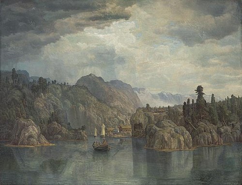 Fjordbunn III, 1866, Lars Hertervig