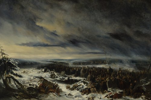 Épisode de la campagne de Russie, 1856, Nicolas-Toussaint Charlet