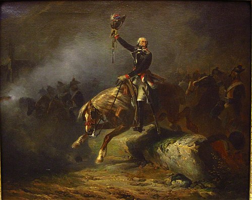 Le Conventionnel Merlin de Thionville à l'armée du Rhin, 1843, Nicolas-Toussaint Charlet