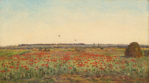 The poppy field, , Hippolyte-Camille Delpy